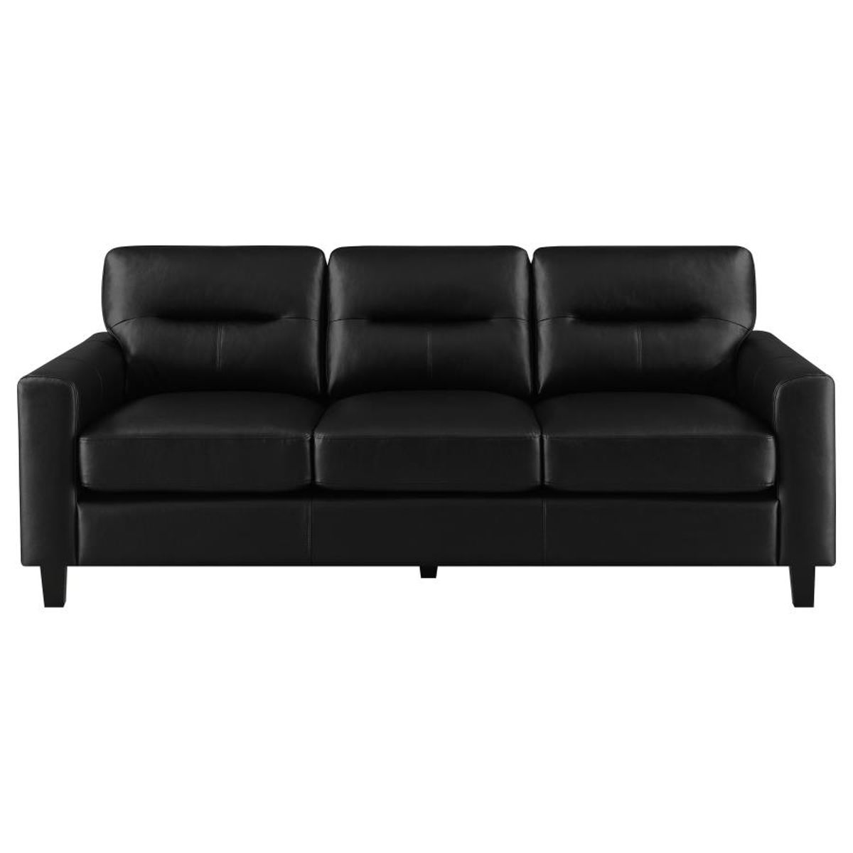Scotland - Faux Leather Upholstered Sofa Set - Image 8