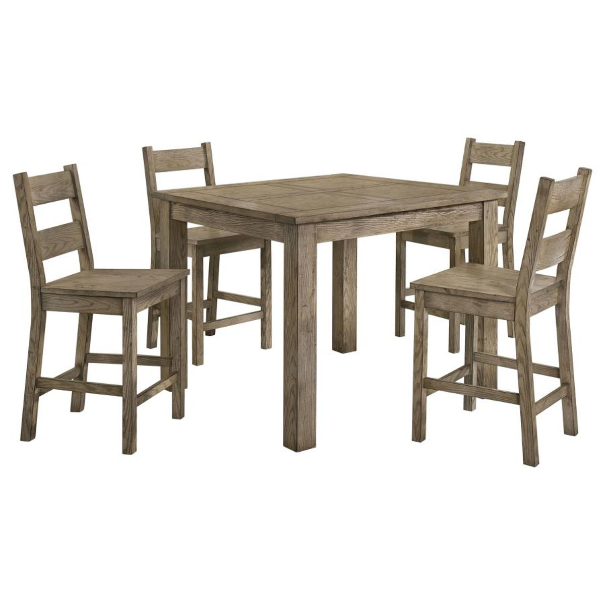 Cardova - 5 Piece Counter Height Dining Table Set - Vineyard Oak - Image 9