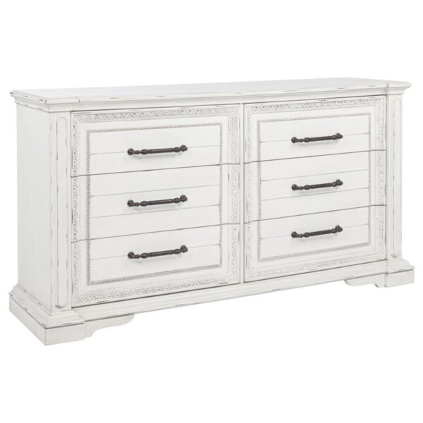 Mckinney - 6-Drawer Bedroom Dresser Cabinet