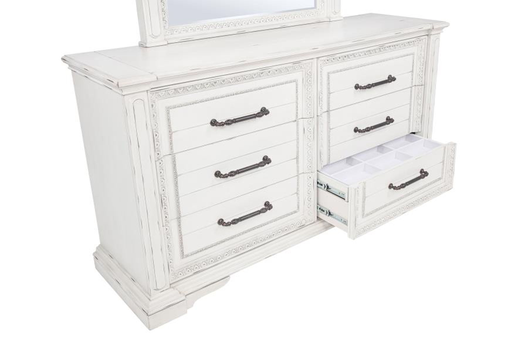 Mckinney - 6-Drawer Bedroom Dresser Cabinet - Image 8