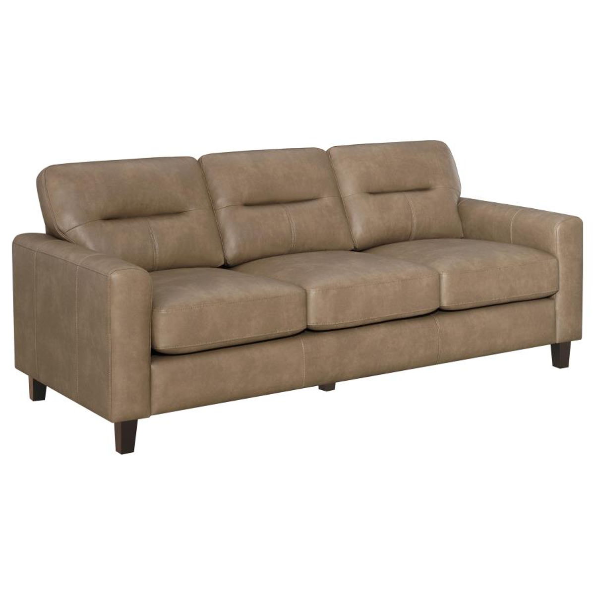 Scotland - Faux Leather Upholstered Sofa Set - Image 44
