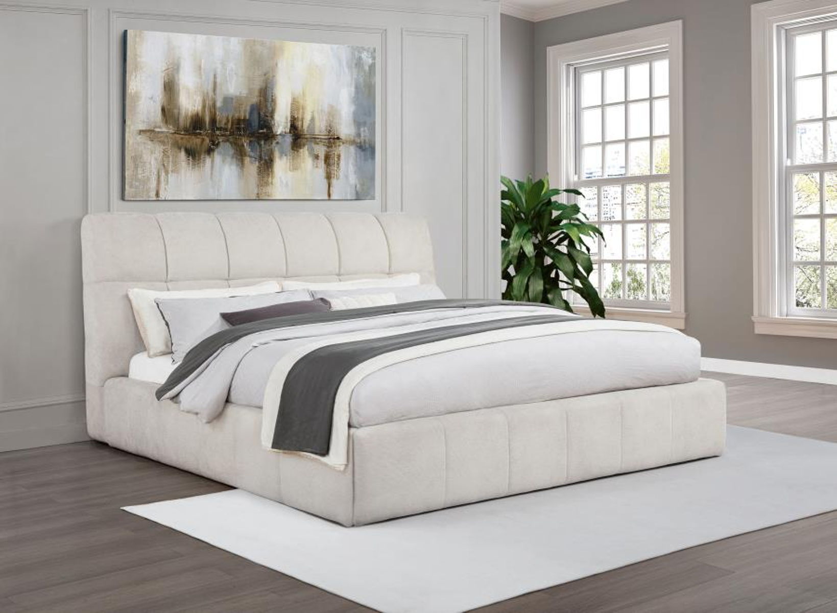 Nollet - Upholstered Platform Bed - Image 34