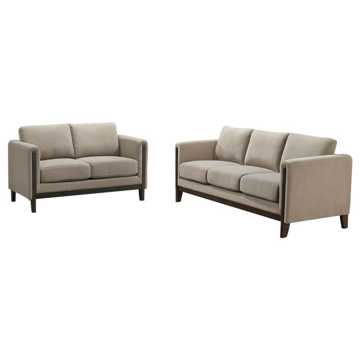 Islington - Upholstered Panel Arm Sofa Set - Image 13