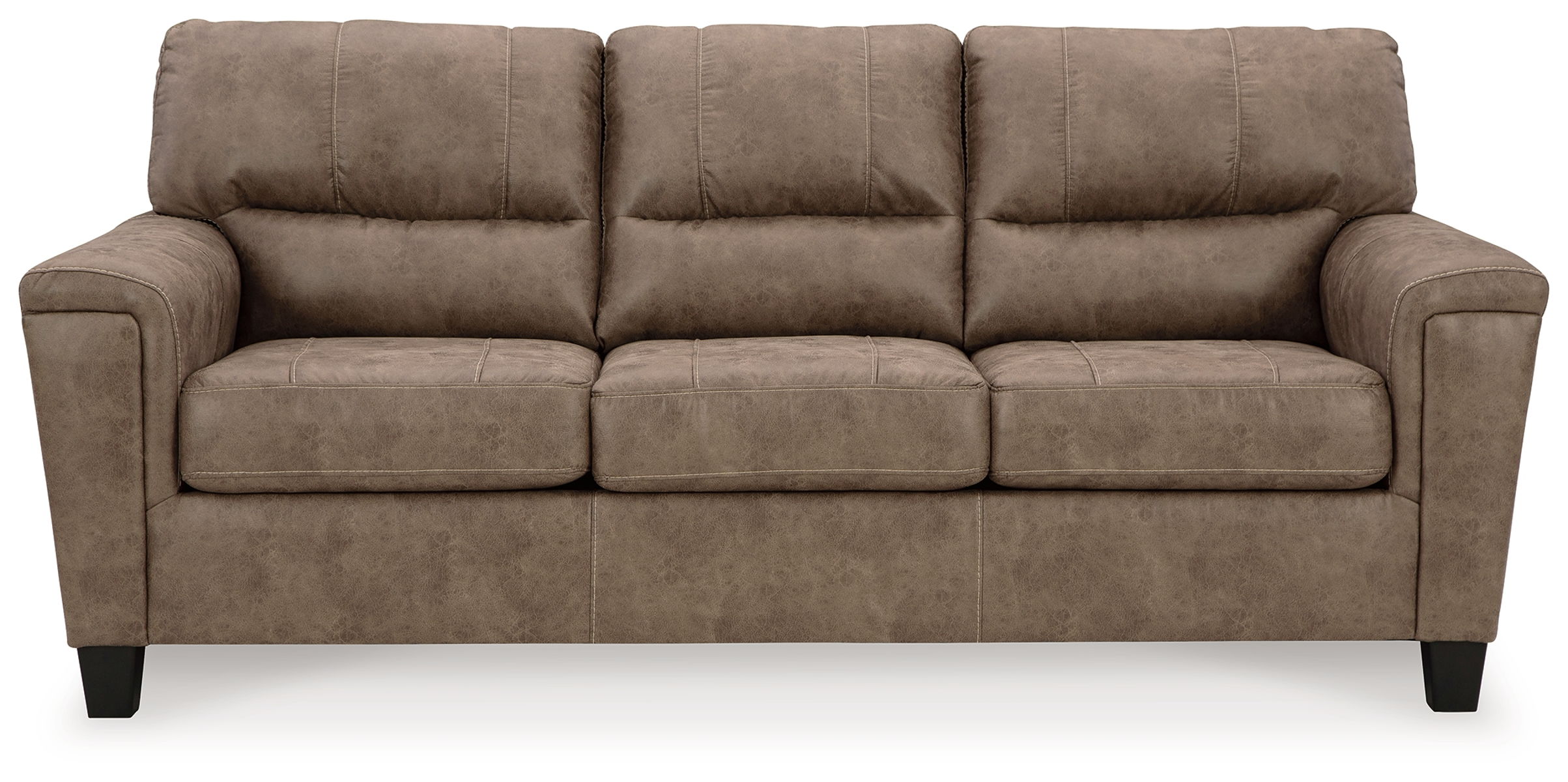 Navi - 3 Pc. - Sofa, Loveseat, Rocker Recliner - Fossil - Image 10