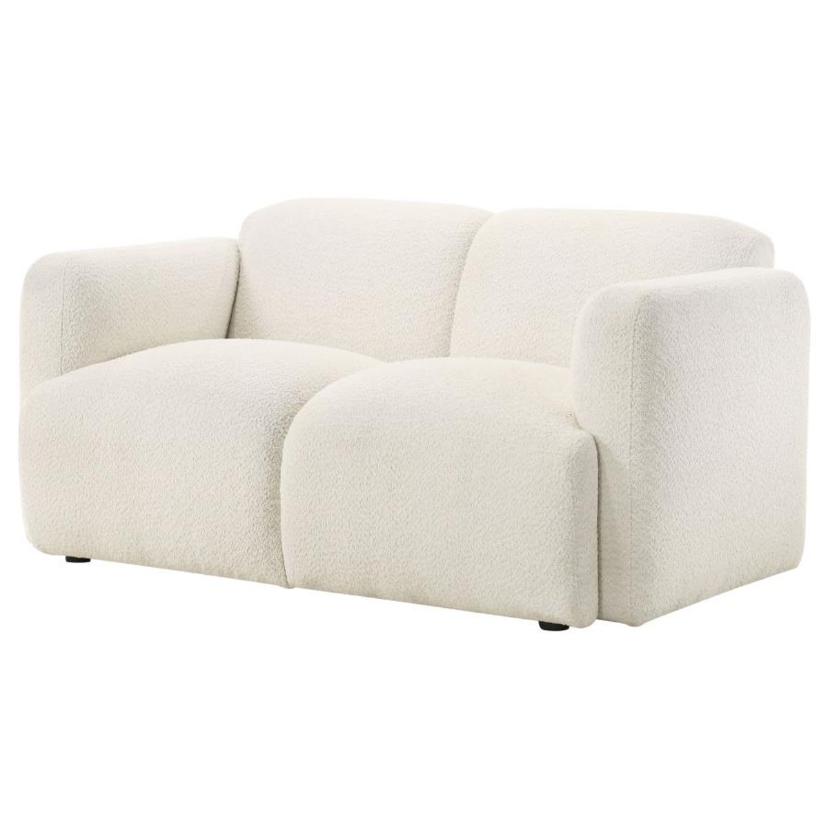 Dorset - Fabric Upholstered Round Track Arm Loveseat - Image 7