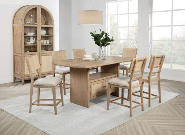 Kailani - Wood Counter Height Dining Set