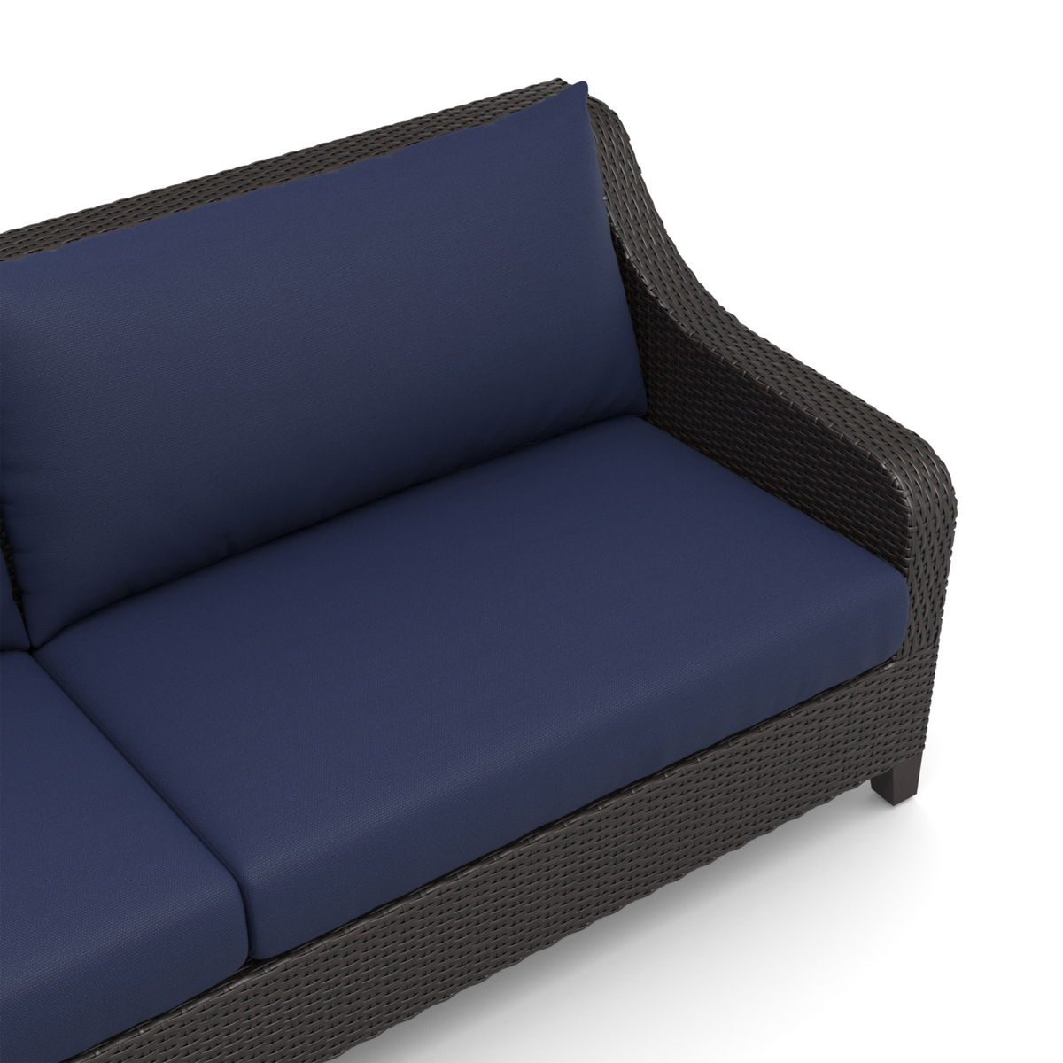 Skye - 2 Piece Sofa And Slat Top Coffee Table Set - Image 4