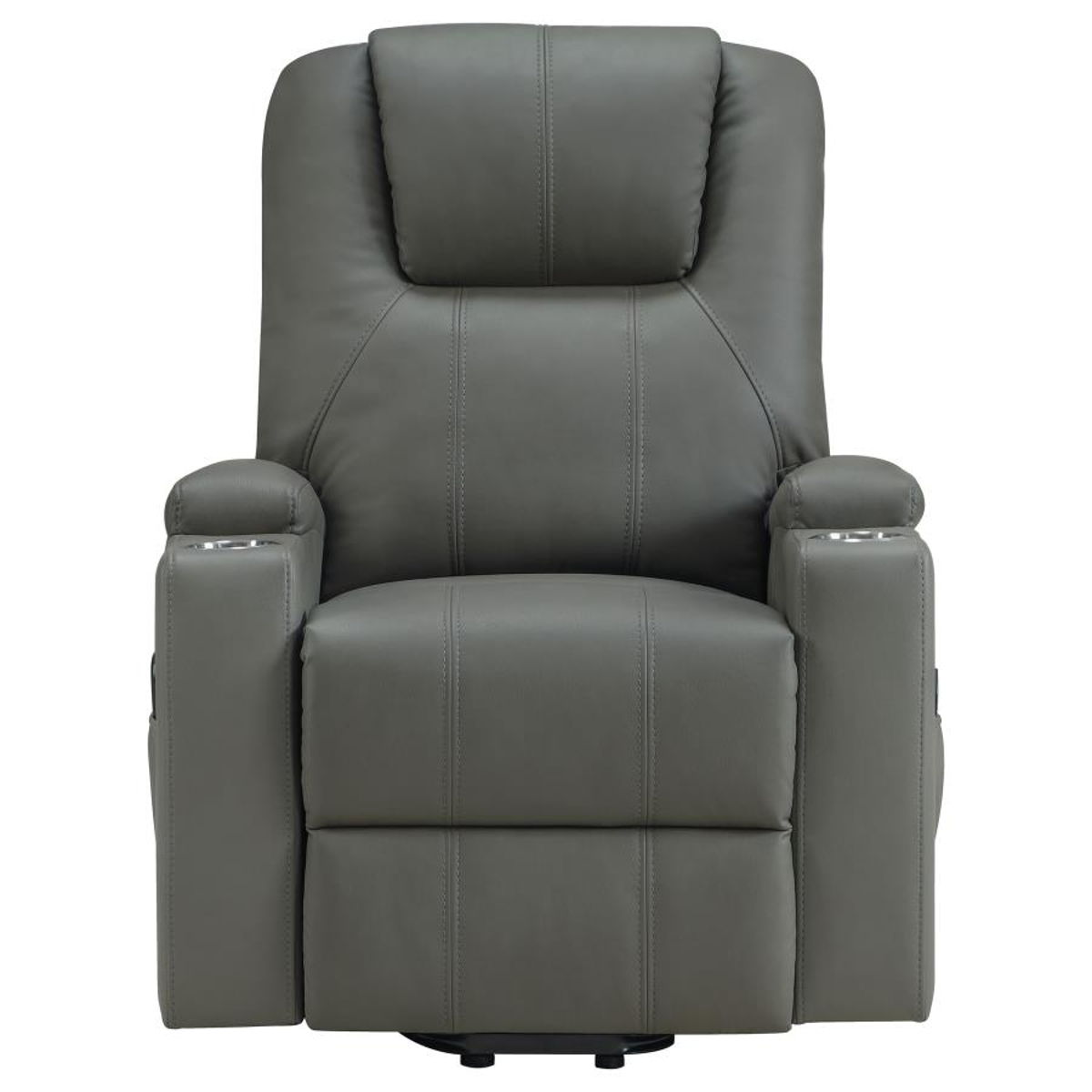 Armstrong - Upholstered Power Lift Massage Recliner - Image 49