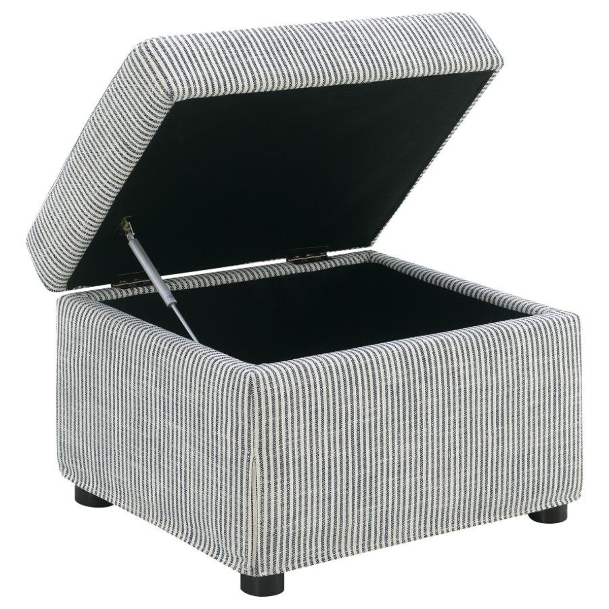 Winter - Upholstered Hydraulic Lift Top Storage Ottoman - Image 11