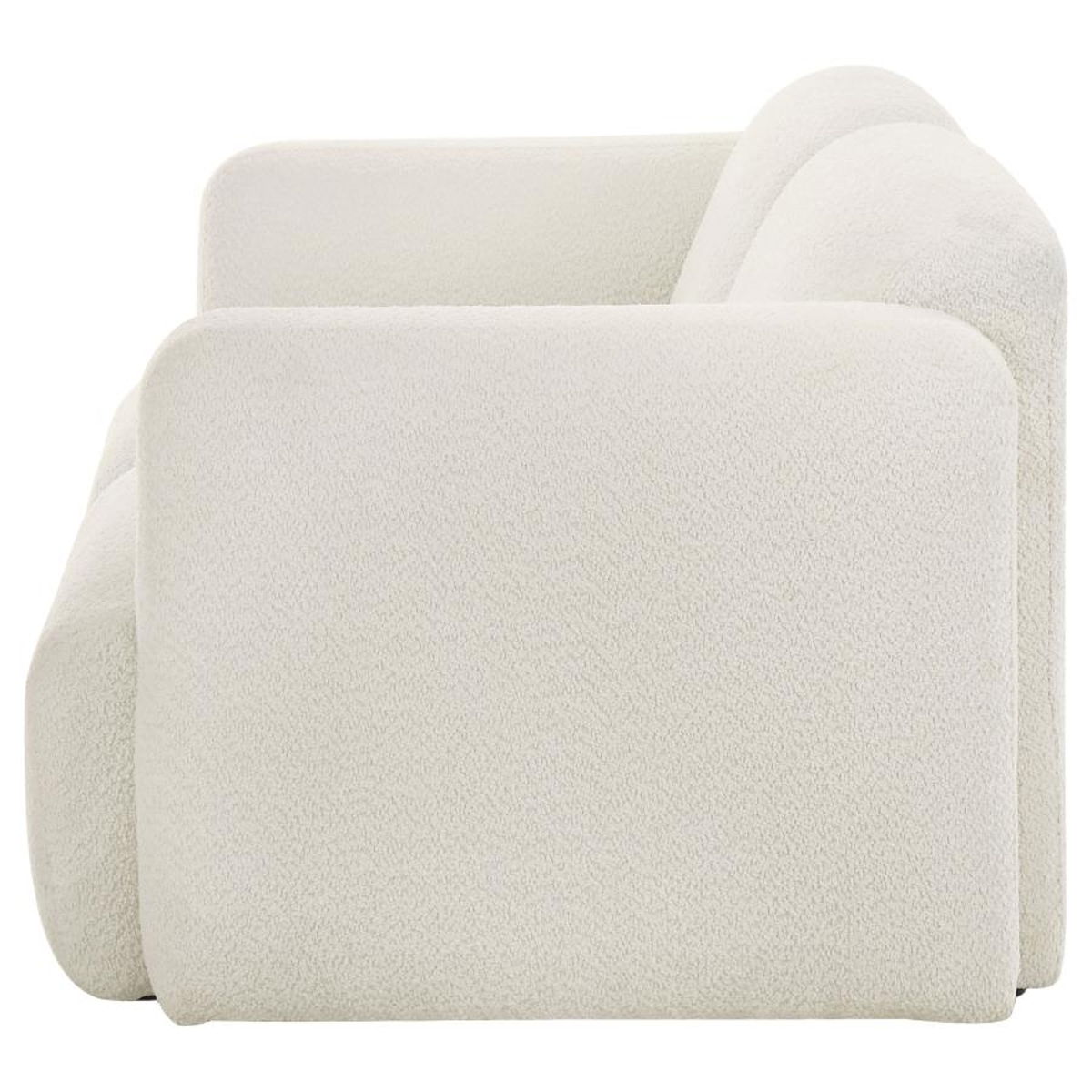 Dorset - Fabric Upholstered Round Track Arm Loveseat - Image 10