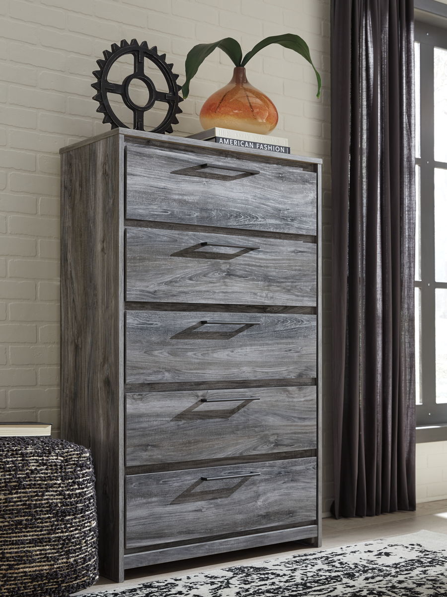 Baystorm - Panel Bedroom Set - Gray - Image 20