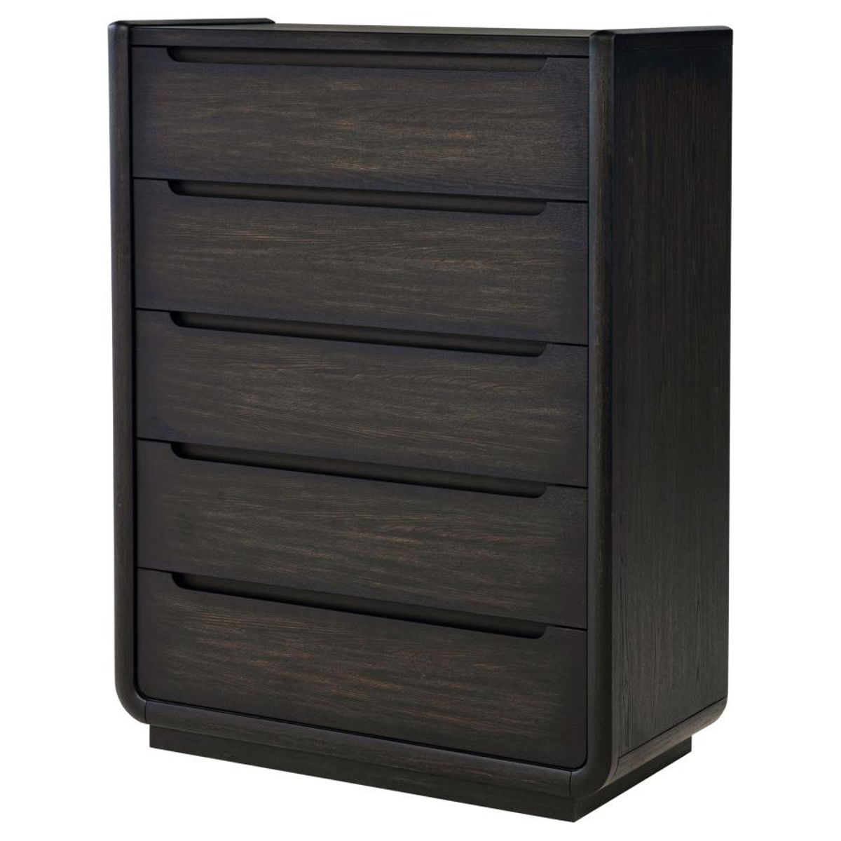 Leandro - 5-Drawer Bedroom Chest Of Drawers - Burnished Black - Image 8