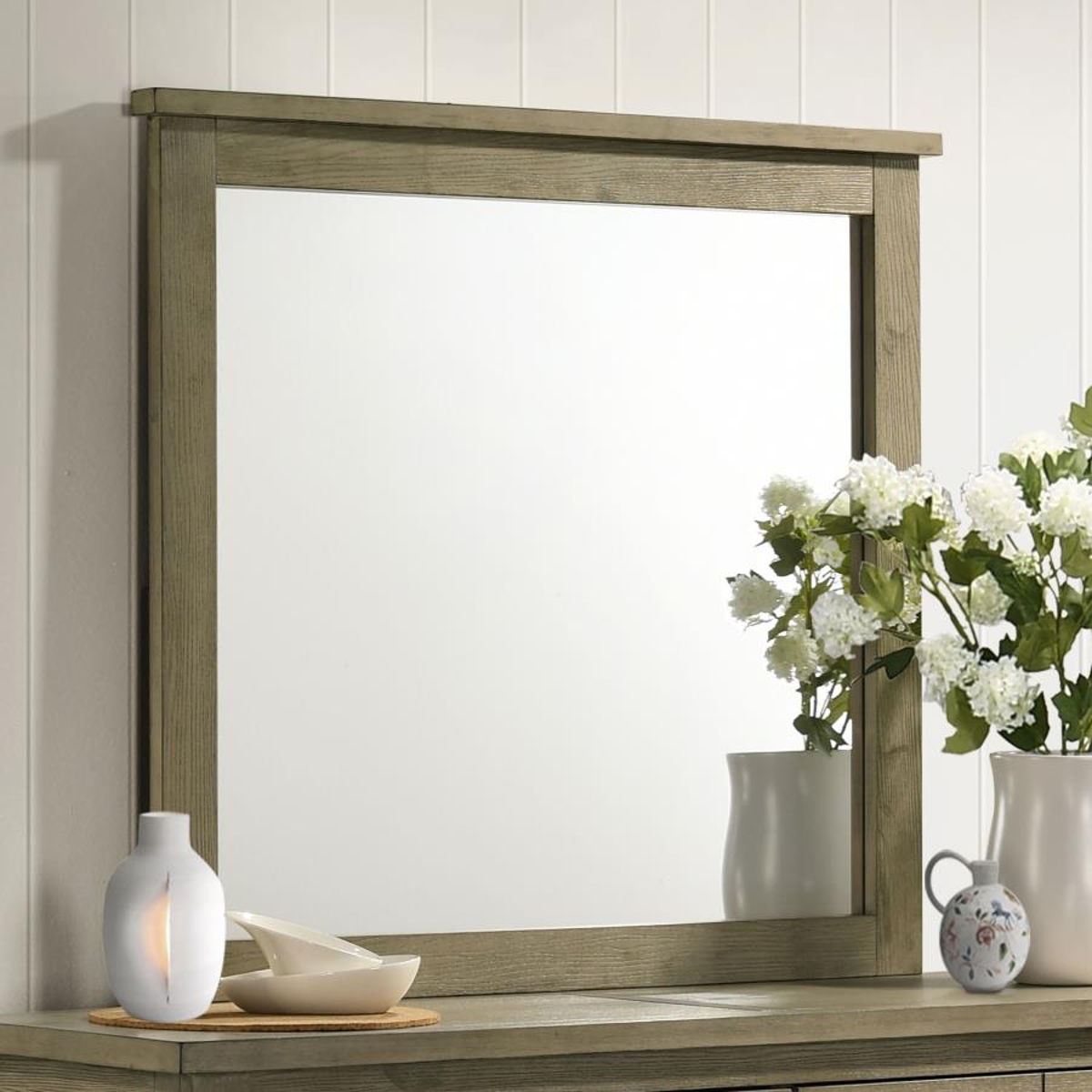 Hazlewood - Dresser Mirror - Vineyard Oak - Image 3