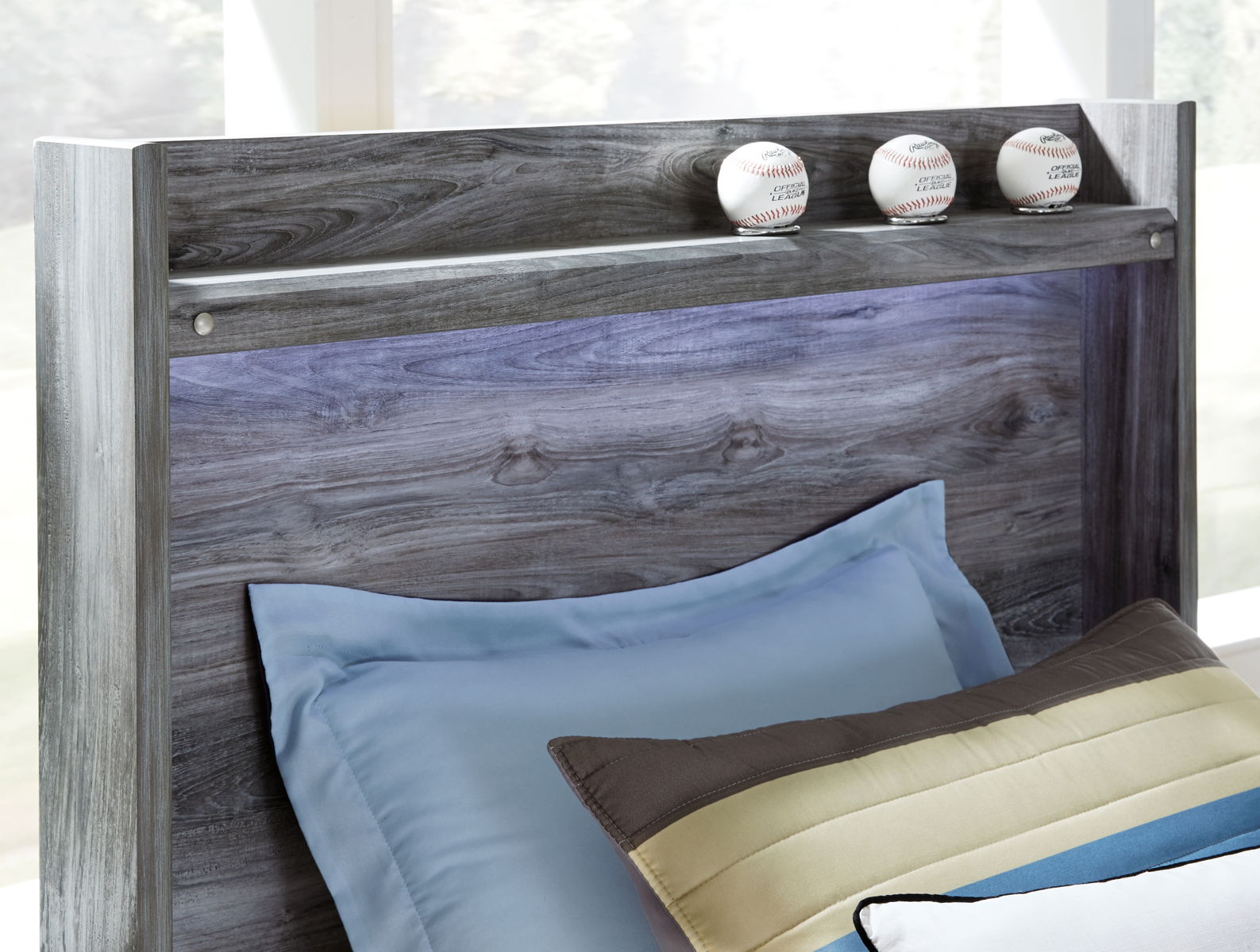 Baystorm - Panel Bedroom Set - Gray - Image 22