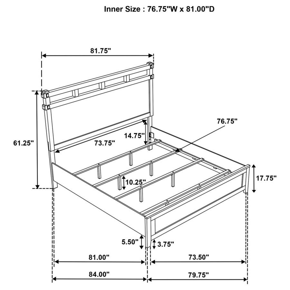 Hazlewood - Panel Bed - Image 16