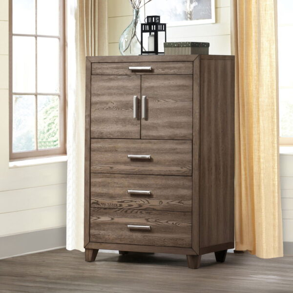 Harrisburg - Door Chest - Walnut