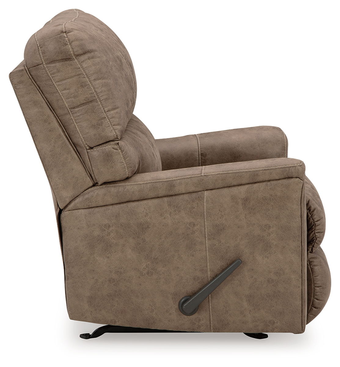 Navi - 3 Pc. - Sofa, Loveseat, Rocker Recliner - Fossil - Image 3