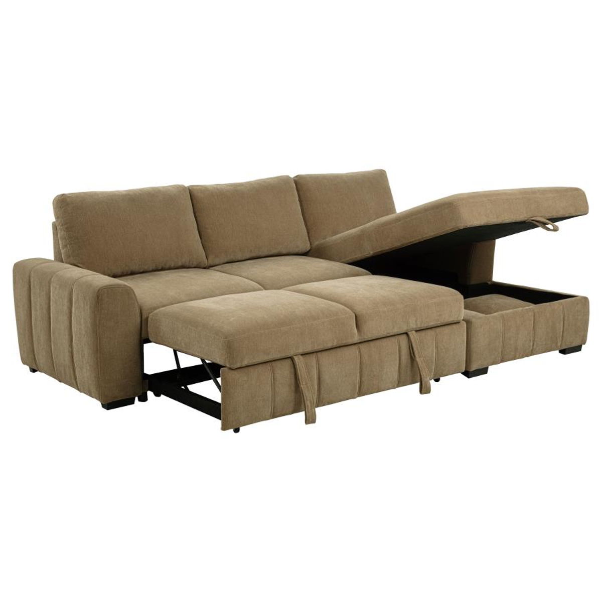 Pastrana - Upholstered Sleeper Sectional Sofa - Image 17