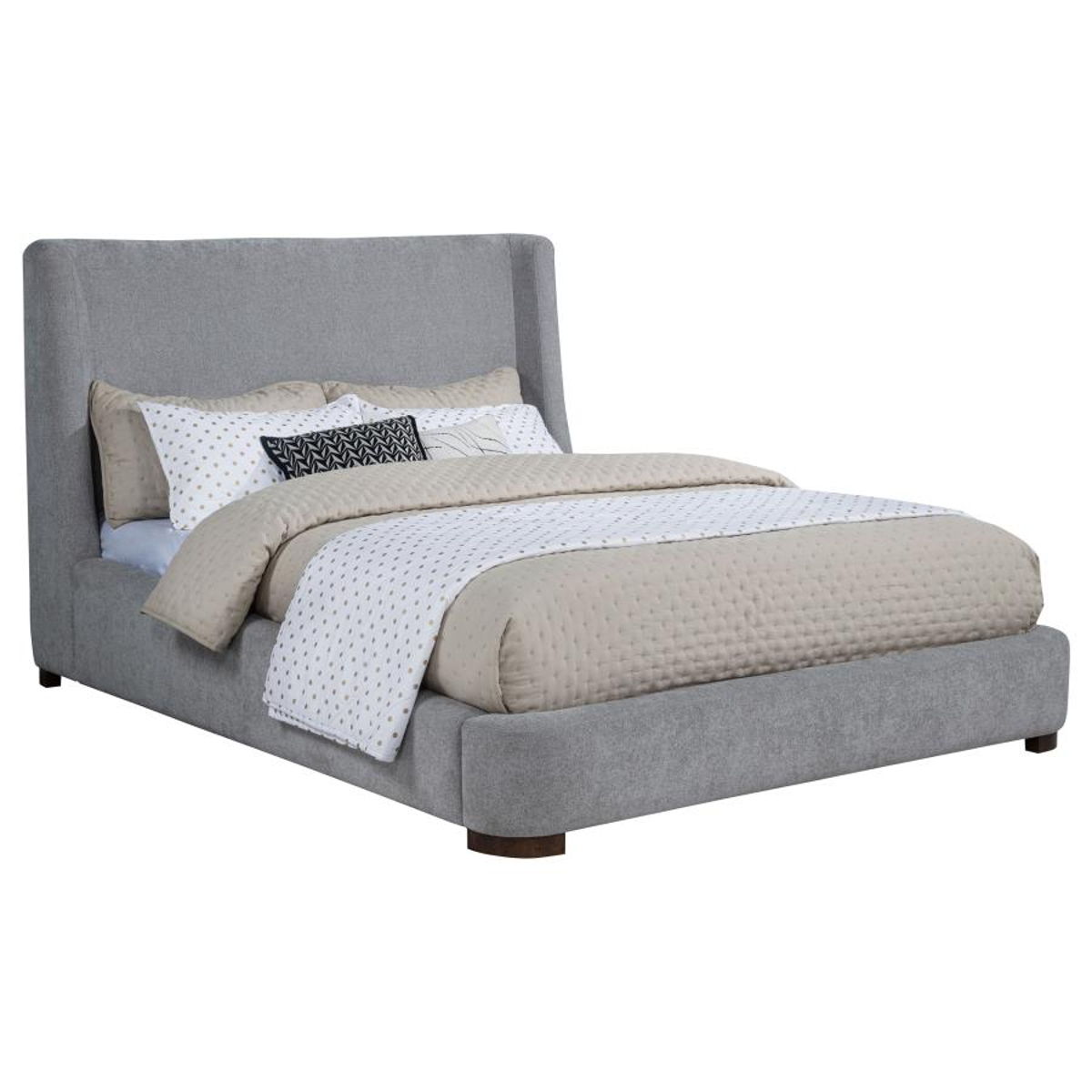 Rennes - Upholstered Wingback Platform Bed - Image 6