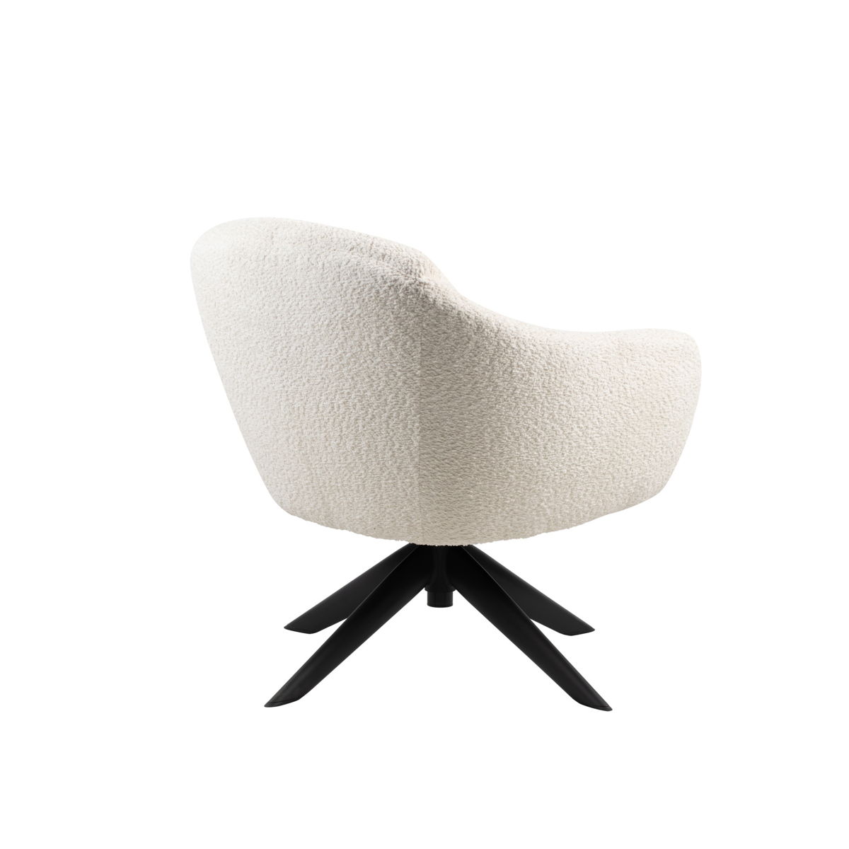 Fleming - Boucle Swivel Lounge Chair - Image 6