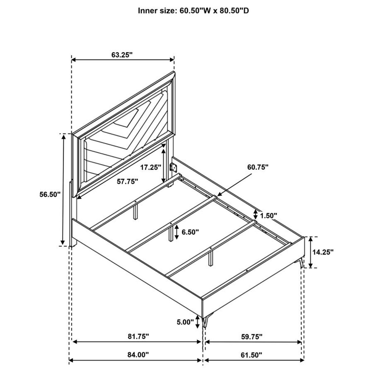 Cassia - LED Bedroom Set - Image 23