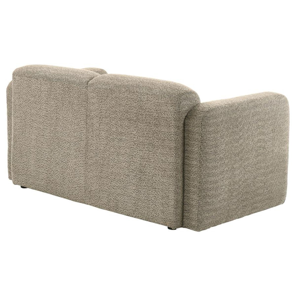 Dorset - Fabric Upholstered Round Track Arm Loveseat - Image 11