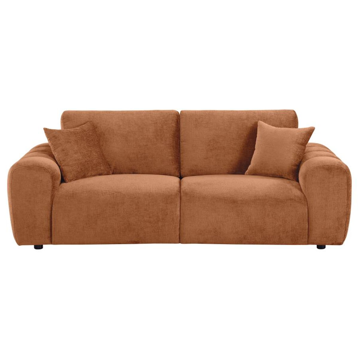 Burnett - Chenille Upholstered Wide Arm Sofa - Image 2