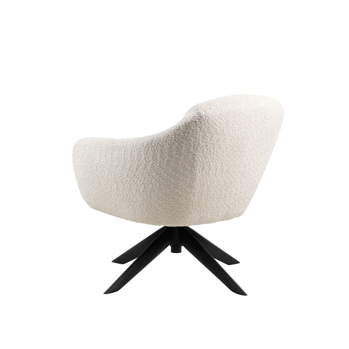 Fleming - Boucle Swivel Lounge Chair - Image 7