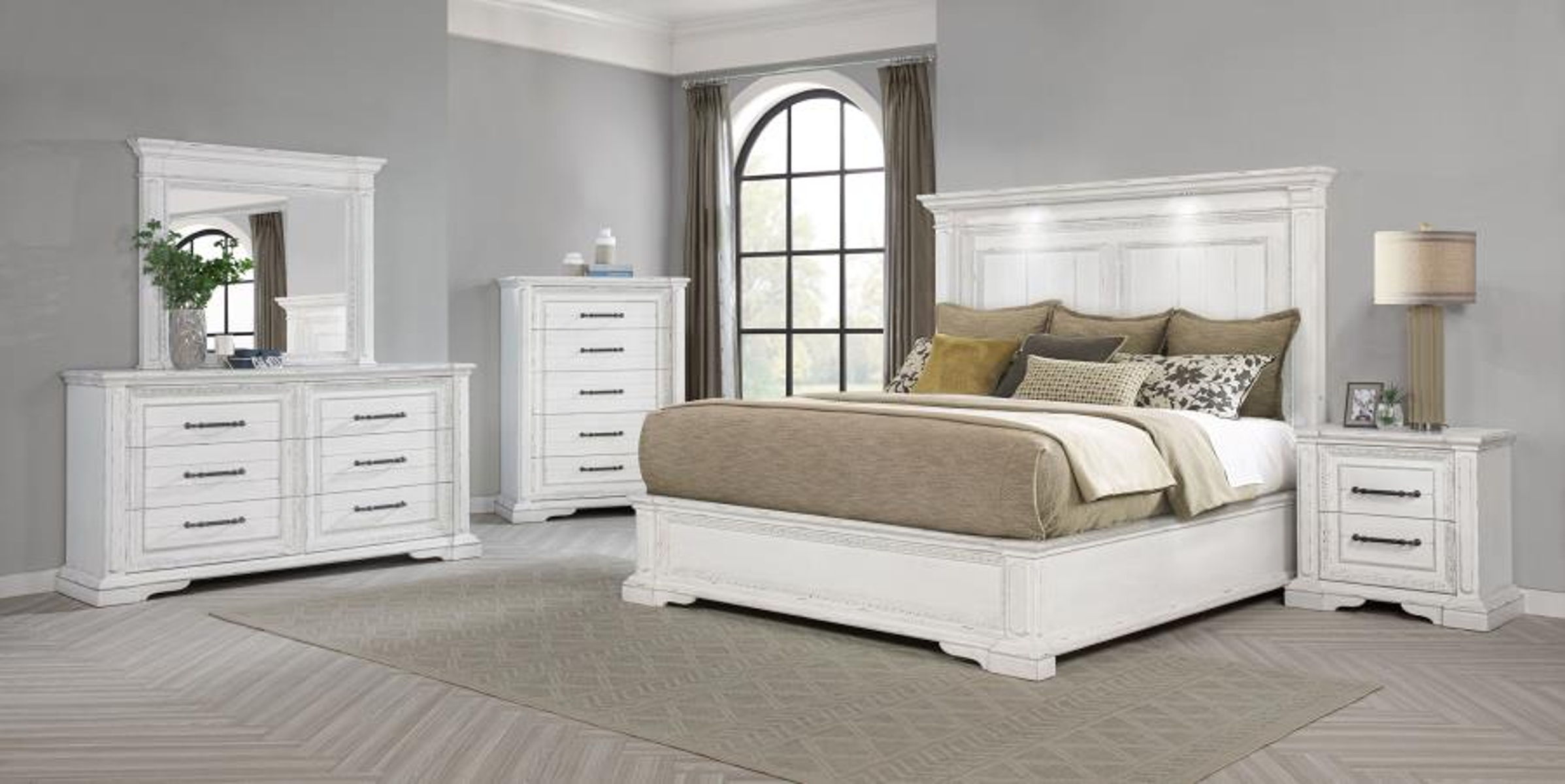 Mckinney - 6-Drawer Bedroom Dresser Cabinet - Image 19
