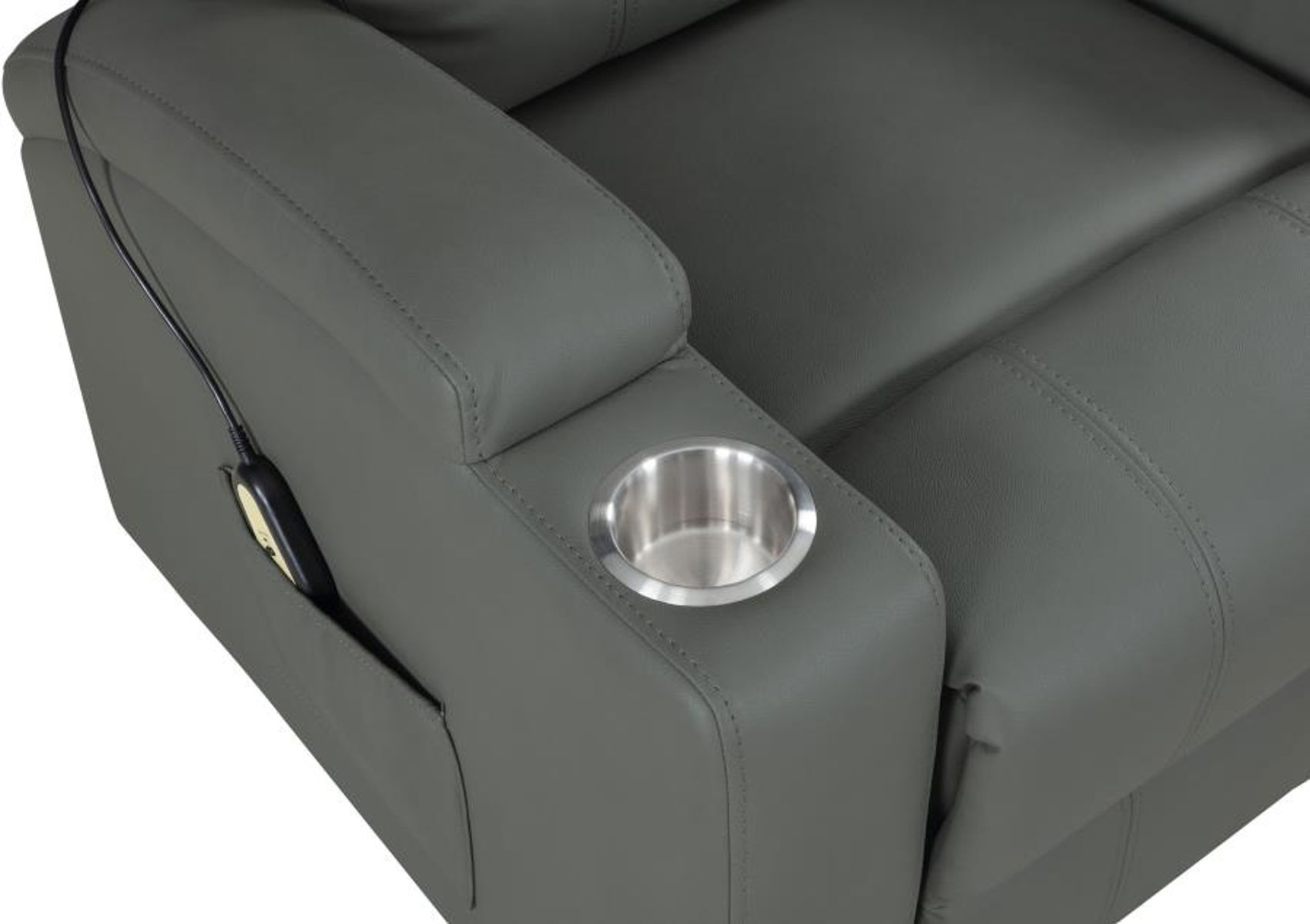 Armstrong - Upholstered Power Lift Massage Recliner - Image 60