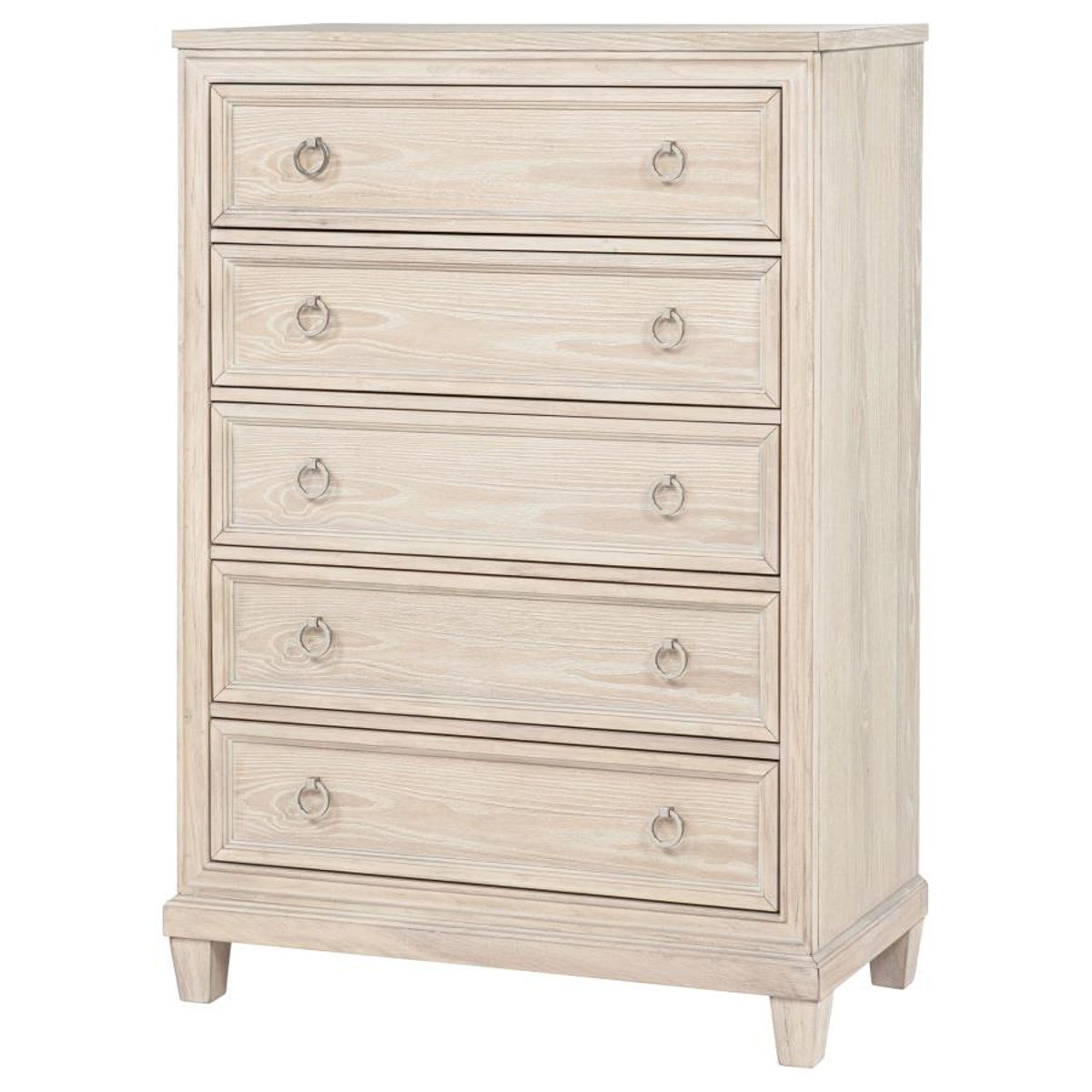 Pembroke - 5-Drawer Chest Of Drawers - Washed Oak - Image 3
