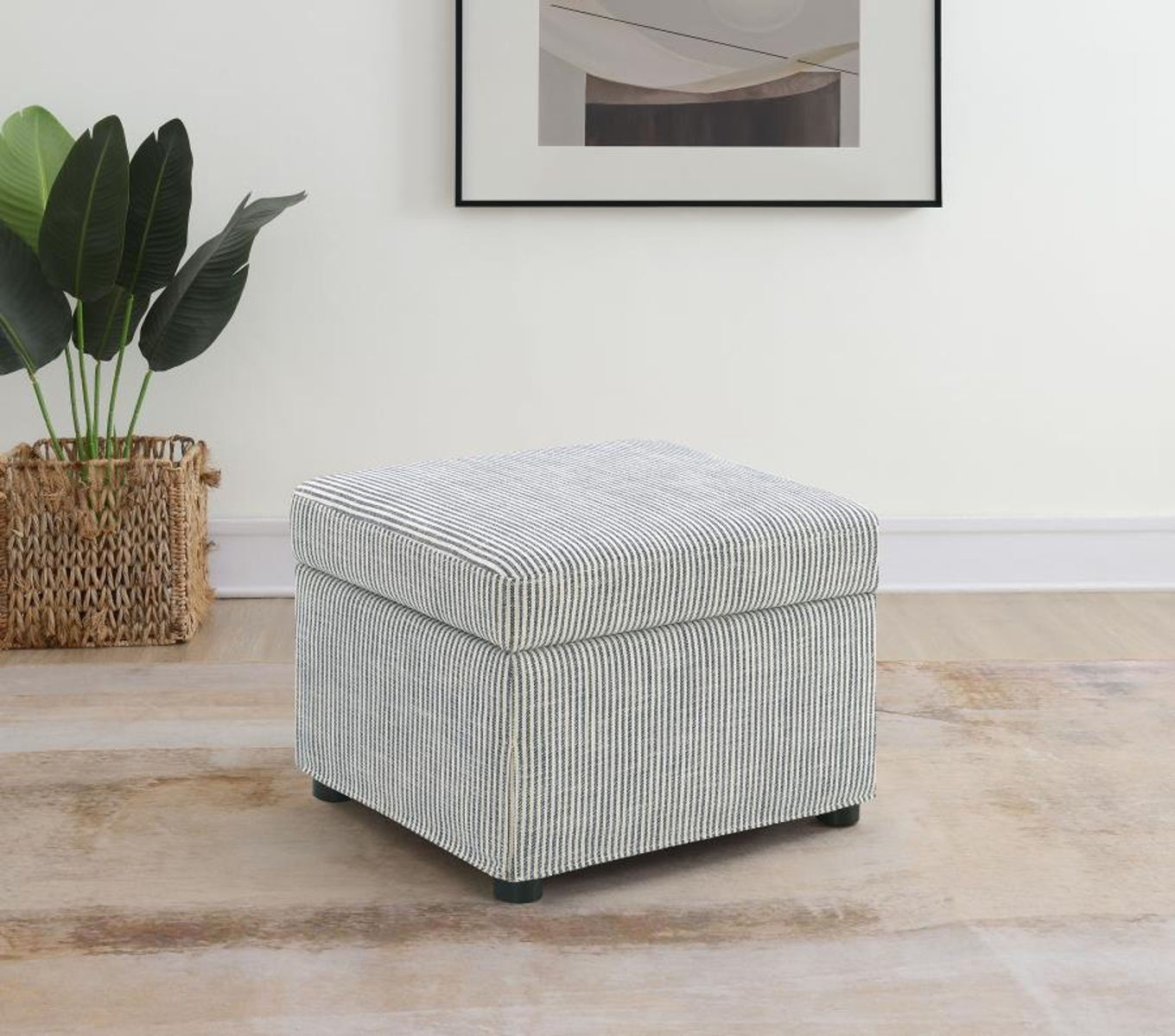 Winter - Upholstered Hydraulic Lift Top Storage Ottoman - Image 24