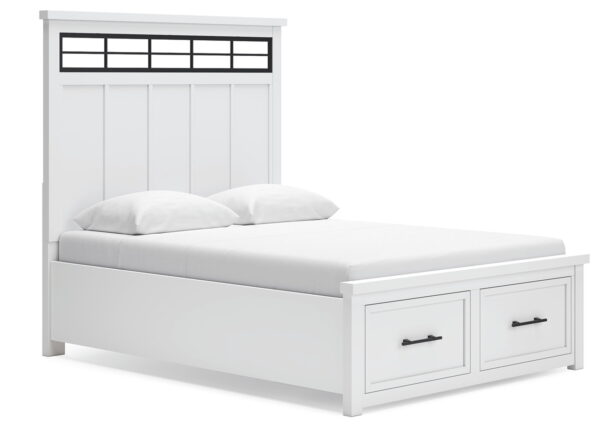 Ashbryn - Panel Storage Bed