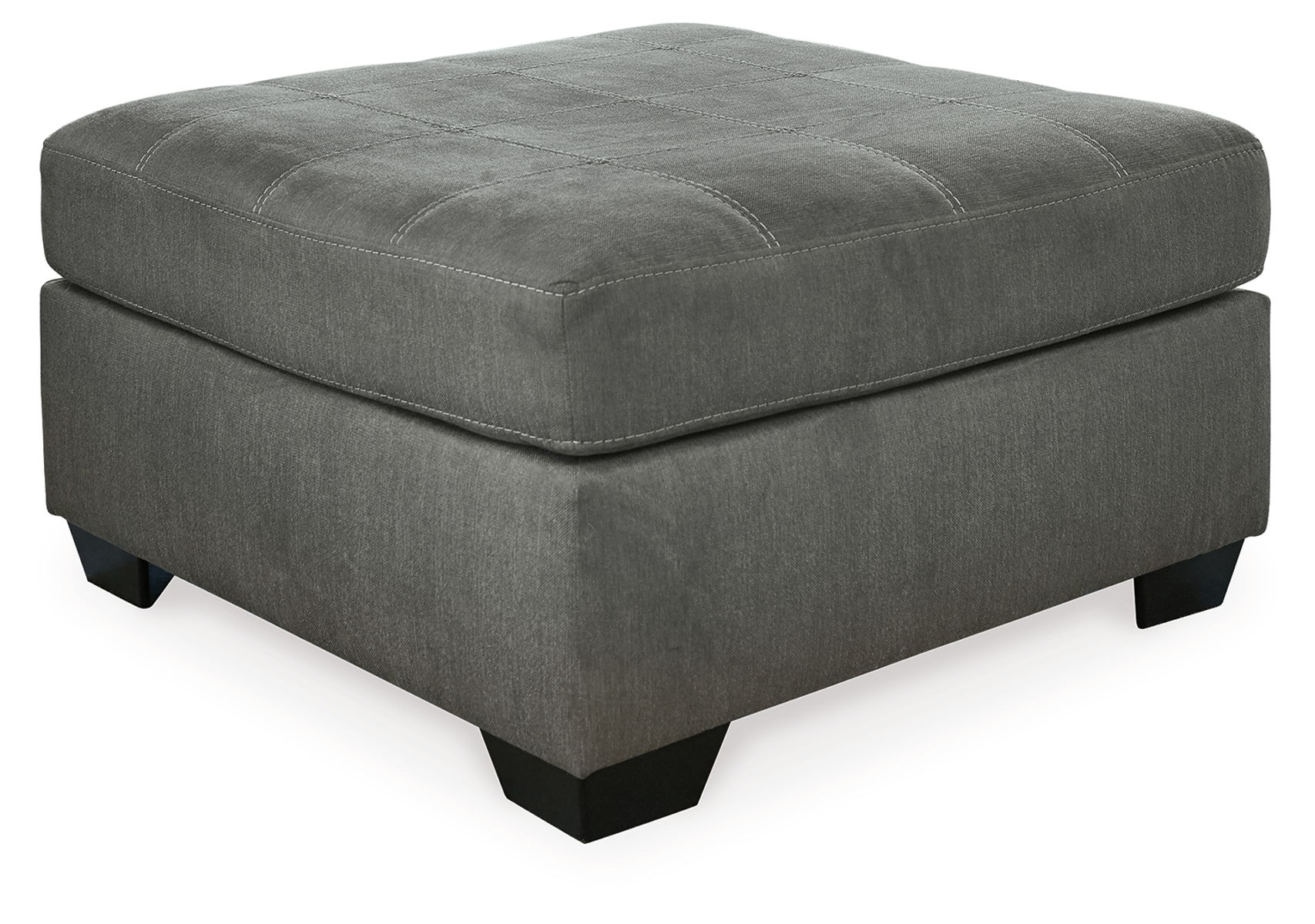 Pitkin - Oversized Accent Ottoman - Slate