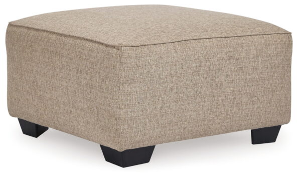 Baceno - Oversized Accent Ottoman - Beige