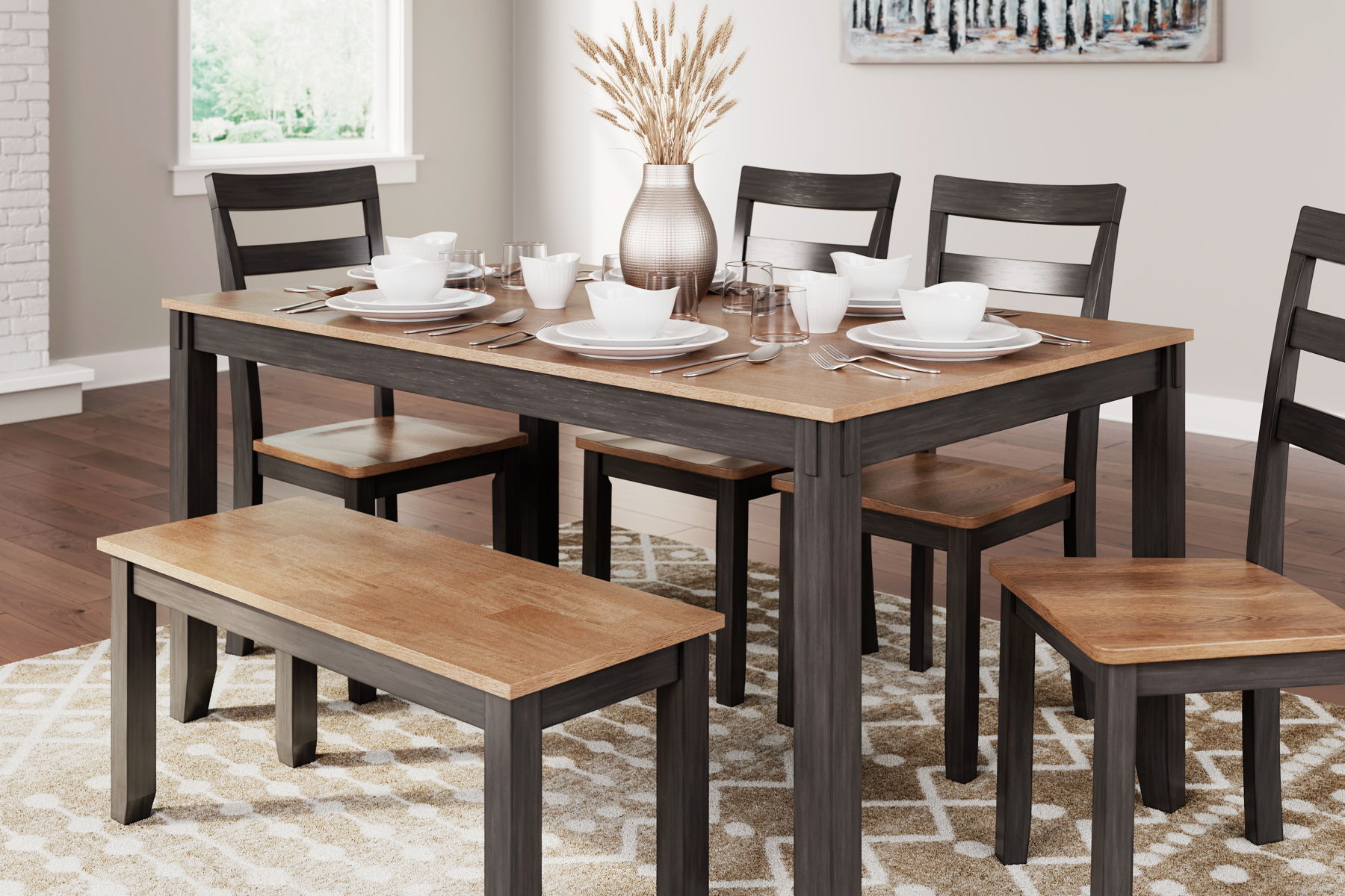 Gesthaven - Dining Room Table Set - Image 19